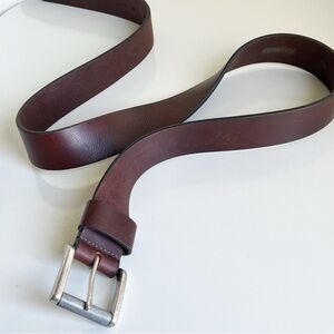 1901 Mens Belt Brown Genuine Leather Size 42 Made in USA